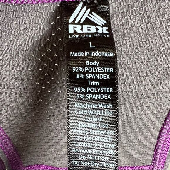 RBX colorful abstract active tank size large - Picture 4 of 4